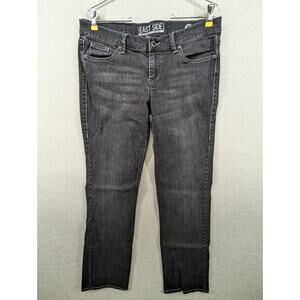 New York & Company Eastside Black Jeans Size 10 Straight -0424B193